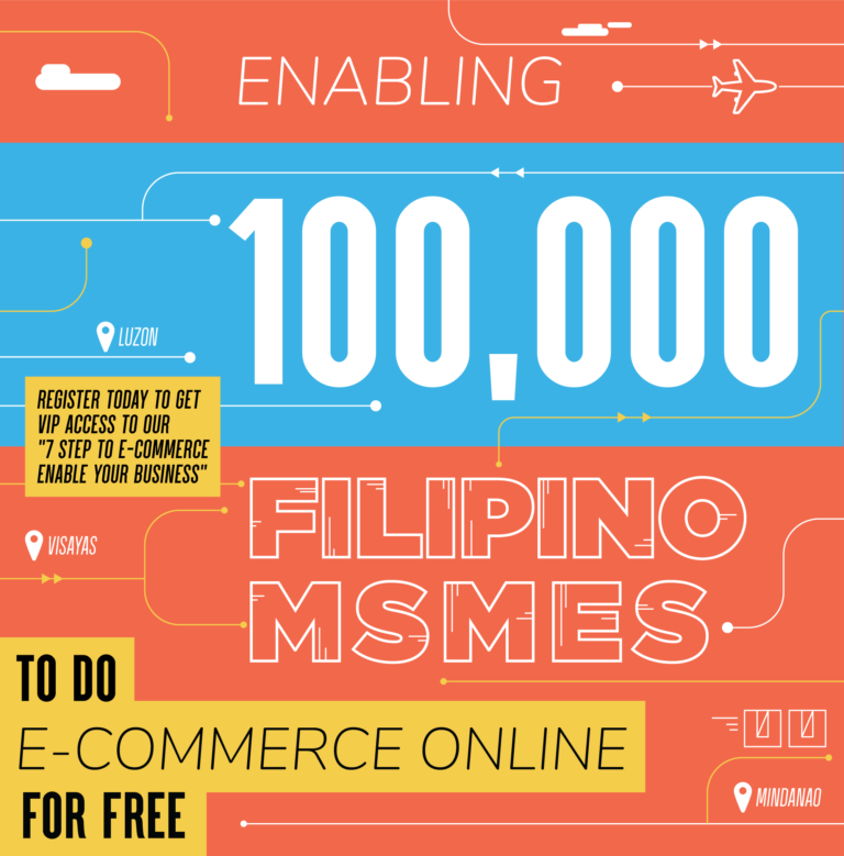 Enabling 100,000 Filipino MSMES to do E-Commerce ONLINE for FREE